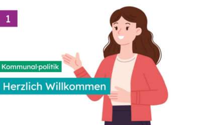 Demokratie vor Ort-Politik in einfacher Sprache