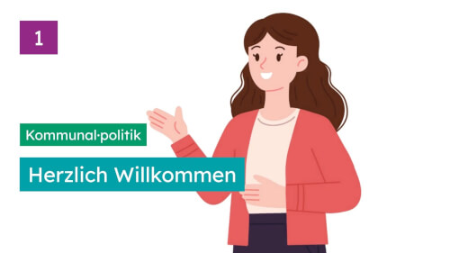 Demokratie vor Ort-Politik in einfacher Sprache